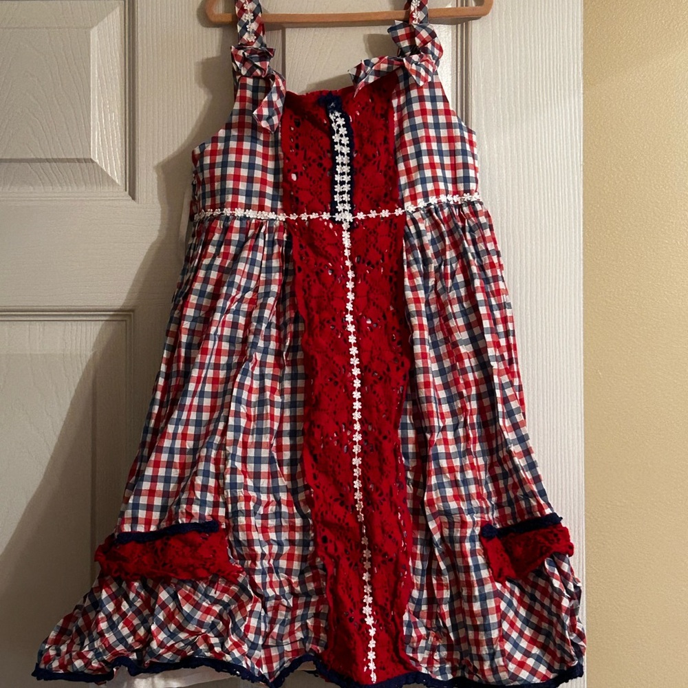 girls custom made dress size 8